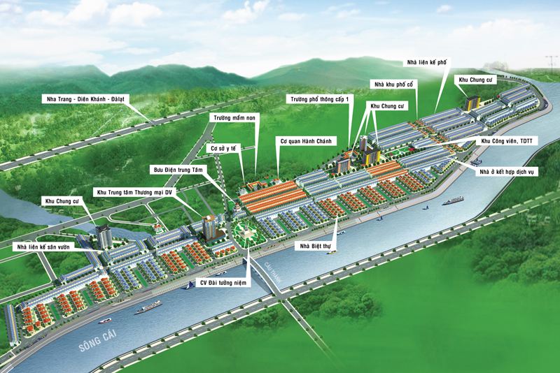 Tổng quan của Khu đô thị mới Nam Sông Cái | ảnh 1